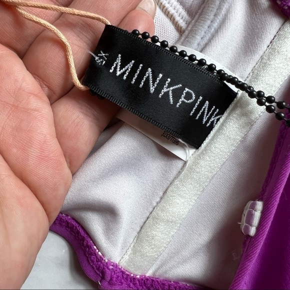 MiniPink Strapless Underwire Bikini Top NEW - Picture 6 of 8